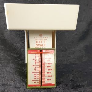 Vintage diet kitchen scale